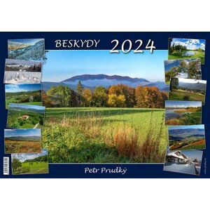 Beskydy 2024 - nástěnný kalendář - Petr Prudký