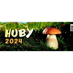 Huby 2024 - stolový kalendár