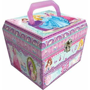 Kosmetický kufřík pro princezny modrá - Alltoys