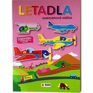 Letadla - samolepková knížka