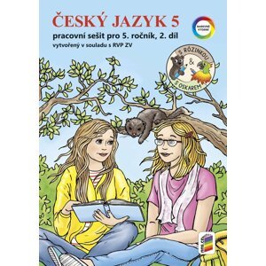 Český jazyk 5, 2. díl s Rózinkou a Oskarem (barevný pracovní sešit)