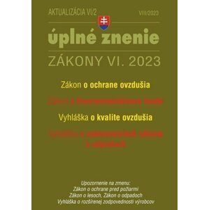 Aktualizácia VI/2 2023 – životné prostredie, odpadové a vodné hospodárstvo - Kolektiv autorů