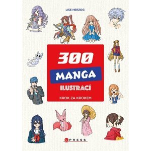 300 manga ilustrací  - Kolektiv