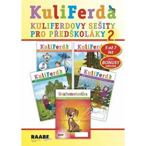 KuliFerda (5–7 let) - SADA 5 pracovních sešitů č.2 - Hana Nádvorníková; Jana Pechancová; Noemi Keřkovská