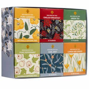 New English Teas čaj dárkové balení 6xkrabička GP31, 6x10 sáčků (6x20g), NET