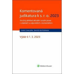 Komentovaná judikatura k s.r.o. 2023 - Ivan Chalupa; David Reiterman