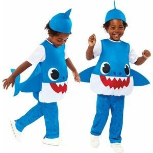 Kostým Baby Shark modrý 3-4 roky - EPEE Merch - Bluesky