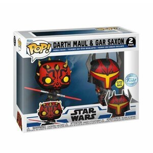 Funko POP Star Wars: CloneWars - Maul/Gar 2pack (exclusive special edition GITD)