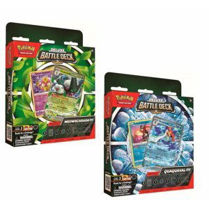 Pokémon TCG: Deluxe Battle Deck - Meowscarada ex / Quaquaval ex