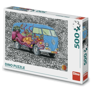 Puzzle 500 Hippies VW