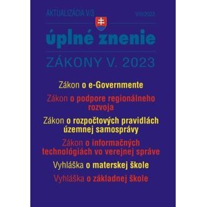 Aktualizácia V/3 2023 – štátna služba, informačné technológie verejnej správy