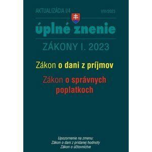 Aktualizácia I/4 2023 – daňové a účtovné zákony