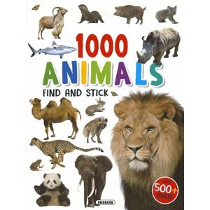 1000 ANIMALS FIND AND STICK AJ