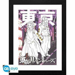 Tokyo Revengers Zarámovaný plakát - Mikey and Draken