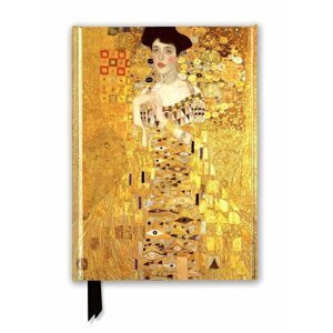 Zápisník Gustav Klimt: Adele Bloch Bauer (Foiled Journal)