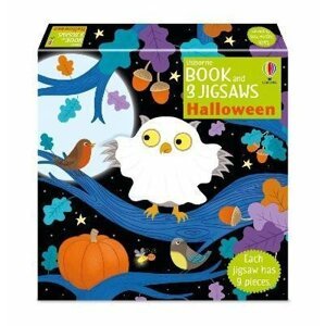 Usborne Book and 3 Jigsaws: Halloween - Jo Rooks