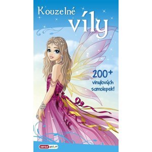 Kouzelné víly - 200 vinylových samolepek, 2.  vydání