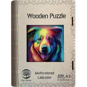 Dřěvěné puzzle/Labrador A3 - EPEE