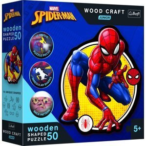 Puzzle Wood Craft Junior Spiderman: Síla - Trefl