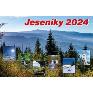 Jeseníky 2024 - stolní kalendář