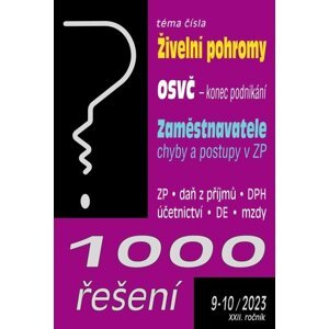 1000 řešení 9-10/2023 Živelní pohromy a podnikání