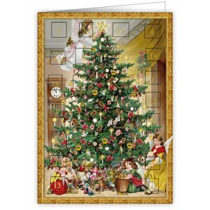 QUIRE PUBLISHING Přání adventní kalendář WF261 QP - vánoční