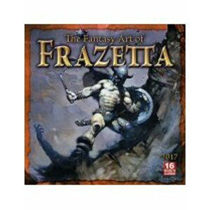 Frazetta 2017 kalendář - Frazetta, Frank