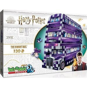 Puzzle 3D Harry Potter: Záchranný autobus 130 dílků