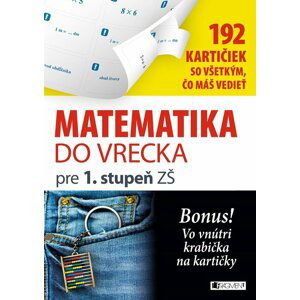 Matematika do vrecka pre 1. stupeň ZŠ - Zdeněk Lukeš