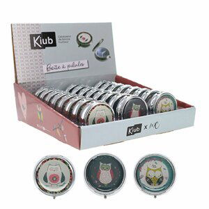 PILL BOX BAP38L01 SOVY - CHOUETTES KIUB