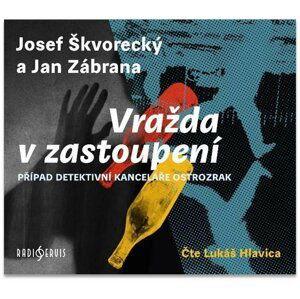 Vražda v zastoupení - CDmp3 (Čte Lukáš Hlavica) - Jan Zábrana