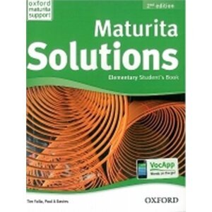 Maturita Solutions Elementary Student´s Book 2nd (CZEch Edition) - Paul A. Davies