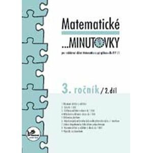 Matematické minutovky pro 3. ročník/ 2. díl - kolektiv autorů