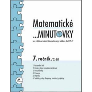 Matematické minutovky pro 7. ročník / 2. díl - Miroslav Hricz