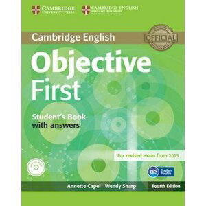 Objective First Student´s Book with Answers & CD-ROM, 4th Edition - Annette Capel