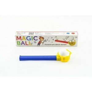 MAGIC BALL kouzelný míček foukací hlavolam 2 barvy v krabičce 22x4,5x3cm 10ks v boxu