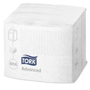 15830 Tork Xpressnap Fit® ubrousky do zásobníku, 2 vrstvy, 6 x 720 ks, bílá, N14