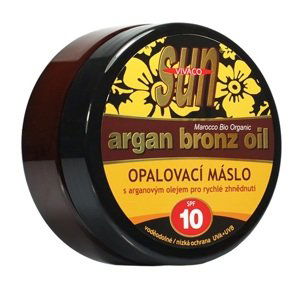 SunVital Argan Bronz Oil opalovací máslo SPF25 200 ml Ochranný faktor: SPF 10