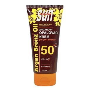 Opalovací krém s BIO arganovým olejem SPF 50 SUN VITAL 100 ml