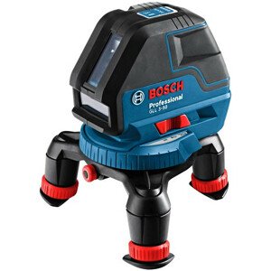 BOSCH GLL 3-50 křížový laser s ministativem