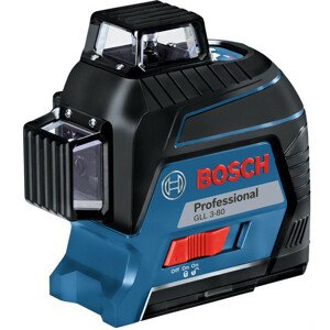 BOSCH GLL 3-80 Professional křížový laser 3x360