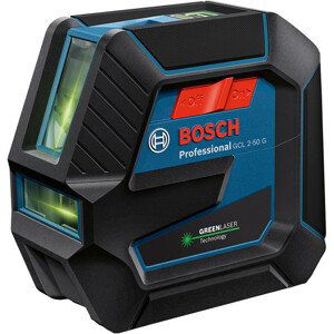 BOSCH GCL 2-50 G křížový laser s olovnicí + kufr