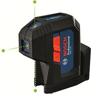 BOSCH GPL 3 G Professional bodový laser (zelený)