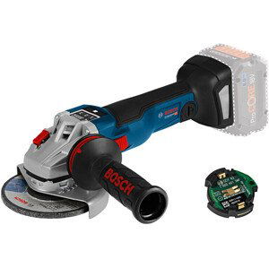 BOSCH GWS 18V-10 SC 150mm (verze bez aku) 18V aku úhlová bruska + Bluetooth čip GCY 42