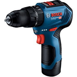 BOSCH GSB 12V-30 (2x2Ah) aku příklepová vrtačka