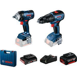 BOSCH aku sada nářadí GDS 18V-400 + GSB 18V-50