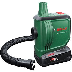 BOSCH EasyInflate 18V-500 (1x2Ah) akumulátorová nafukovací pumpa