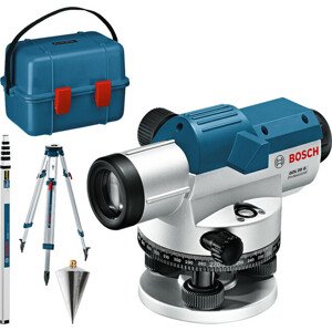 BOSCH GOL 20 G + stativ a nivelační lať (Set)