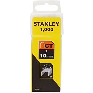 STANLEY 1-CT106T spony na kabely typ 7, 8 mm, 1000 ks - délka 10 mm