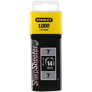 STANLEY 1-CT109T 14mm spony na kabely typ 7 CT100, balení 1000 ks